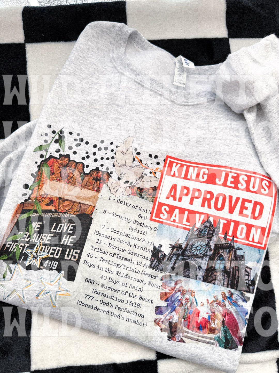 KING JESUS APPROVED SWEATSHIRT