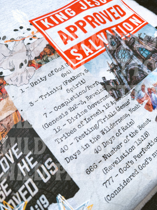 KING JESUS APPROVED SWEATSHIRT XL | READY TO SHIP