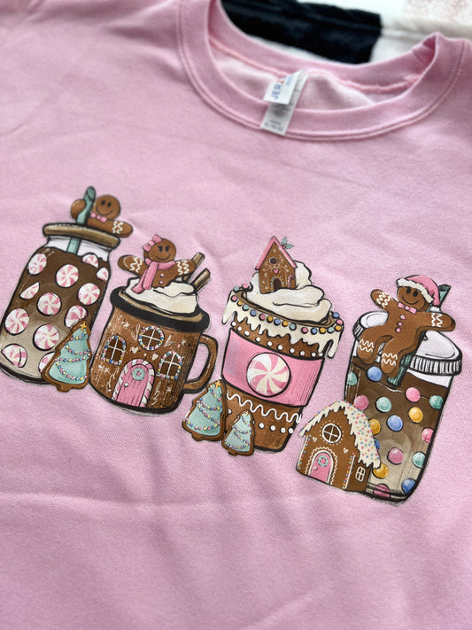 GINGERBREAD COFFEE SWEATSHIRT