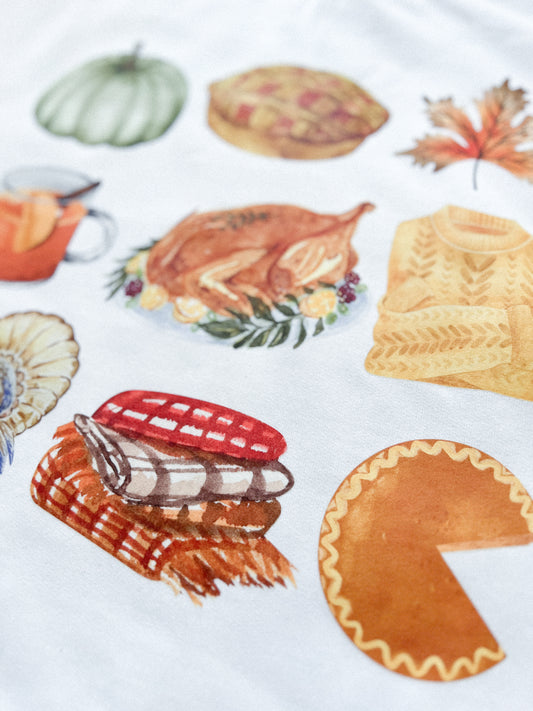 THANKSGIVING COLLAGE TEE