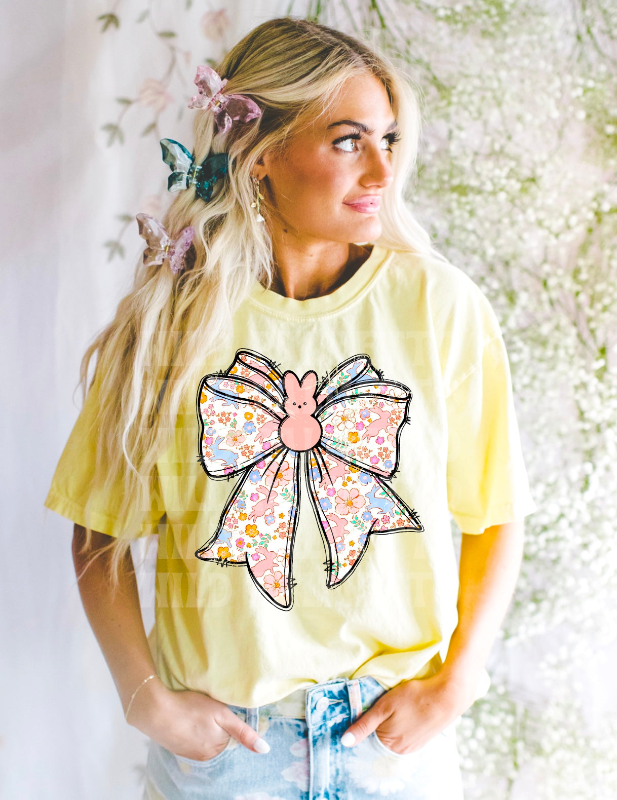 EASTER BOW TEE