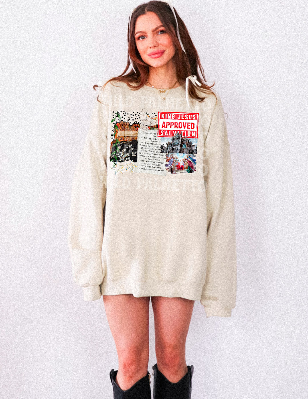 KING JESUS APPROVED SWEATSHIRT