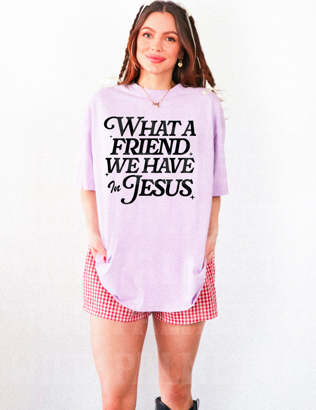 WHAT A FRIEND WE HAVE IN JESUS TEE