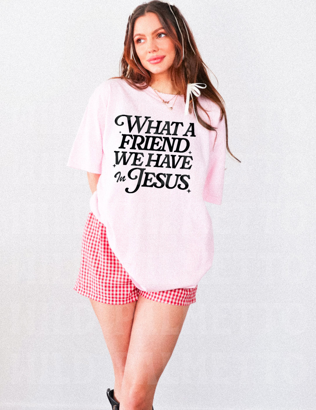 WHAT A FRIEND WE HAVE IN JESUS TEE