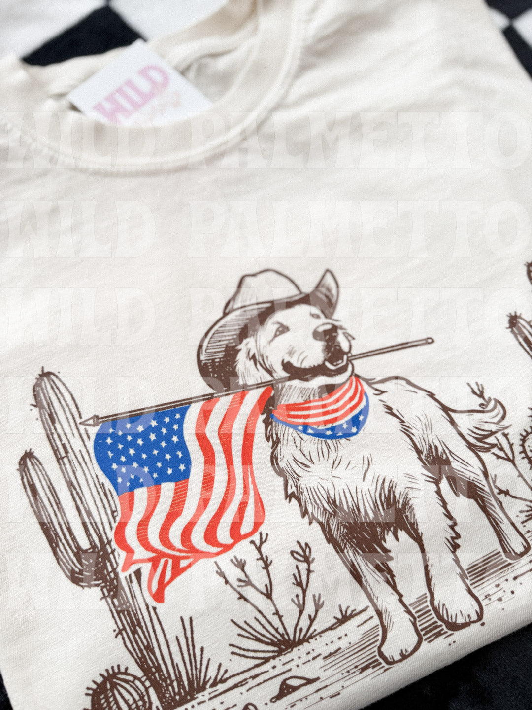 PATRIOTIC DOG TEE