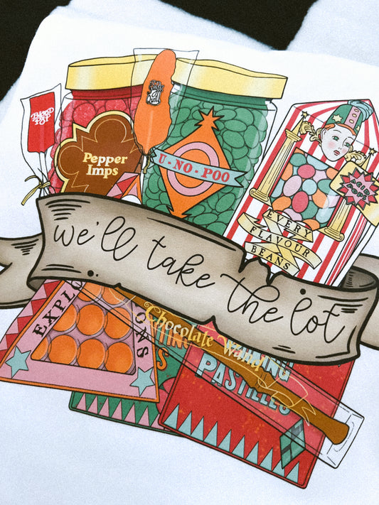 WE'LL TAKE THE LOT SWEATSHIRT L | READY TO SHIP