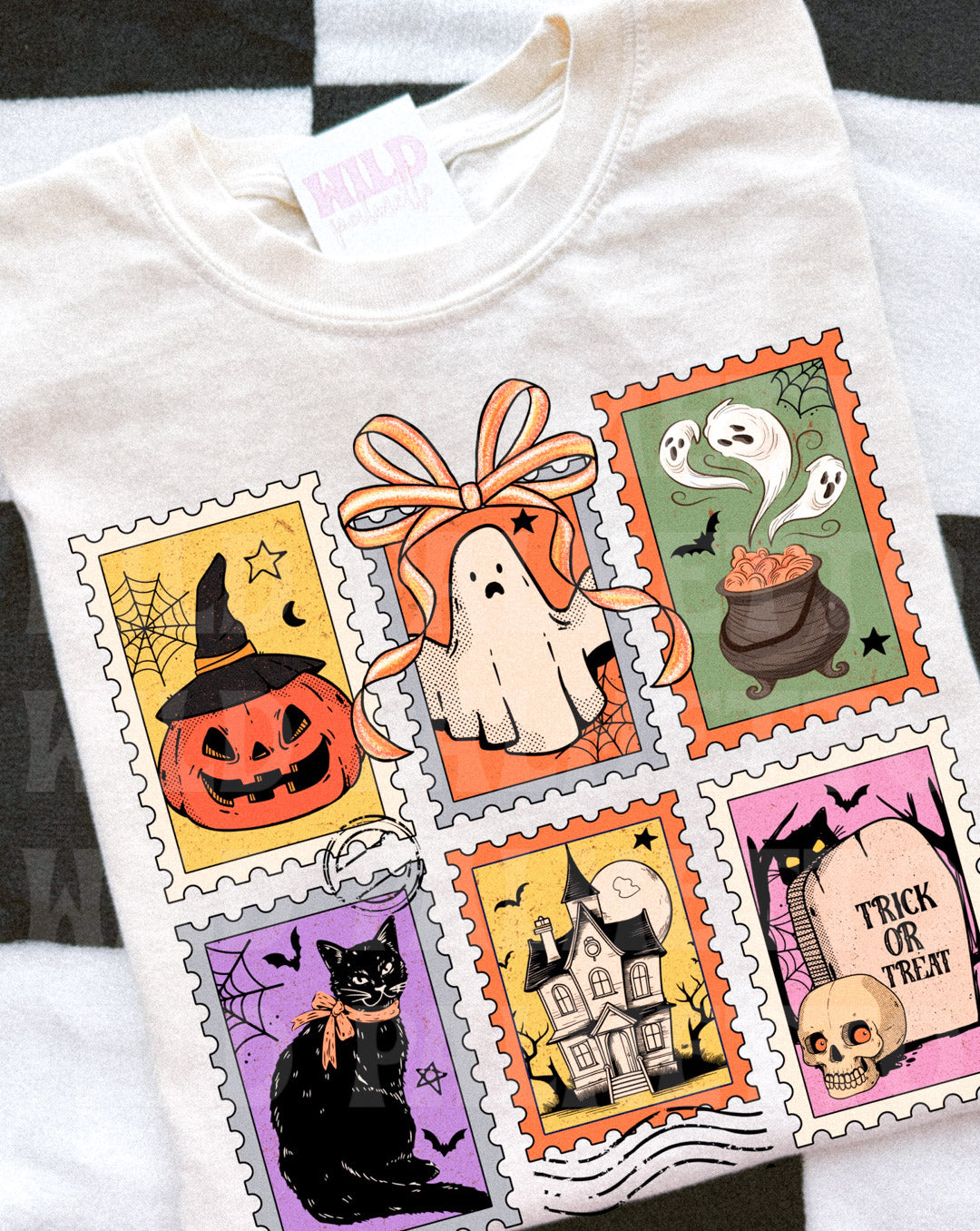 HALLOWEEN STAMPS TEE