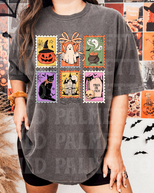 HALLOWEEN STAMPS TEE