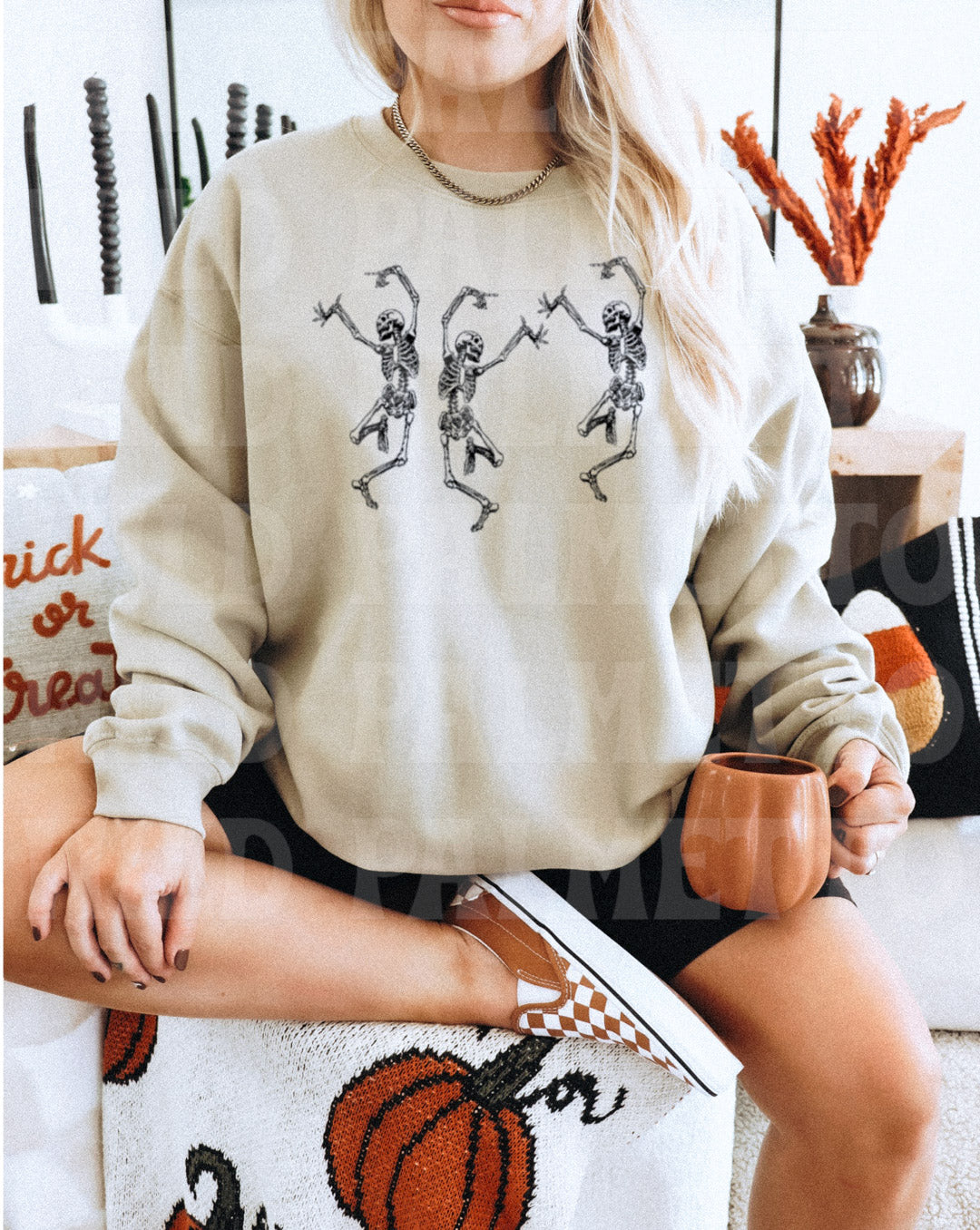 DANCING SKELETONS SWEATSHIRT
