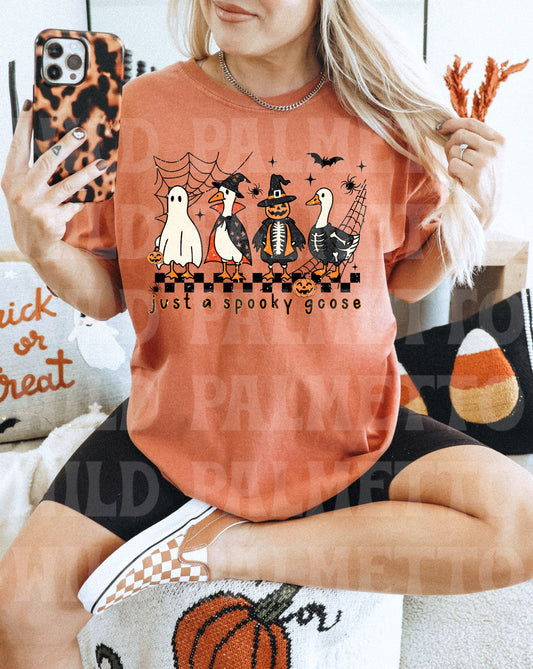 JUST A SPOOKY GOOSE TEE