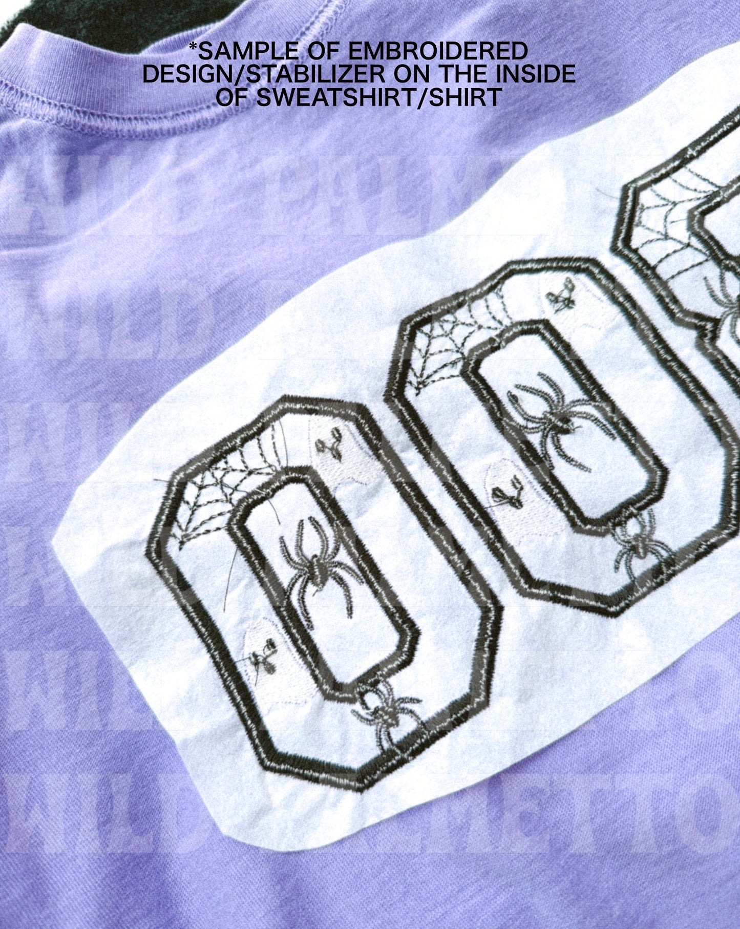 BOO EMBROIDERED TEE