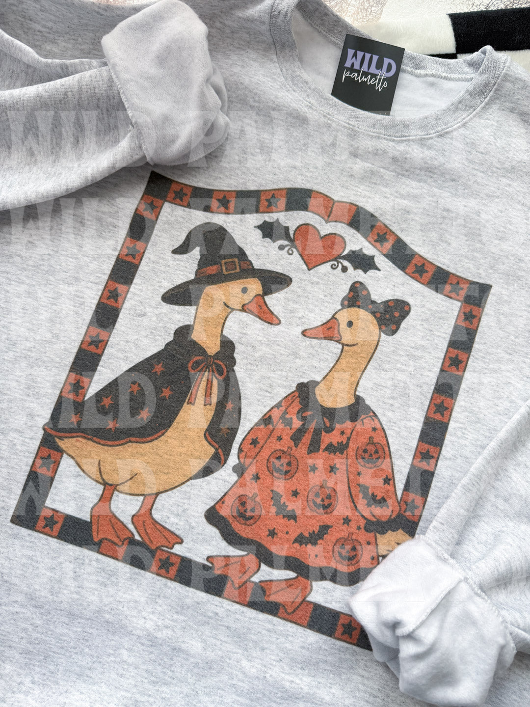 THRIFTY HALLOWEEN GEESE SWEATSHIRT