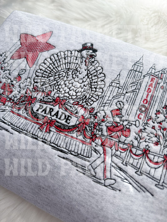 PARADE EMBROIDERED SWEATSHIRT