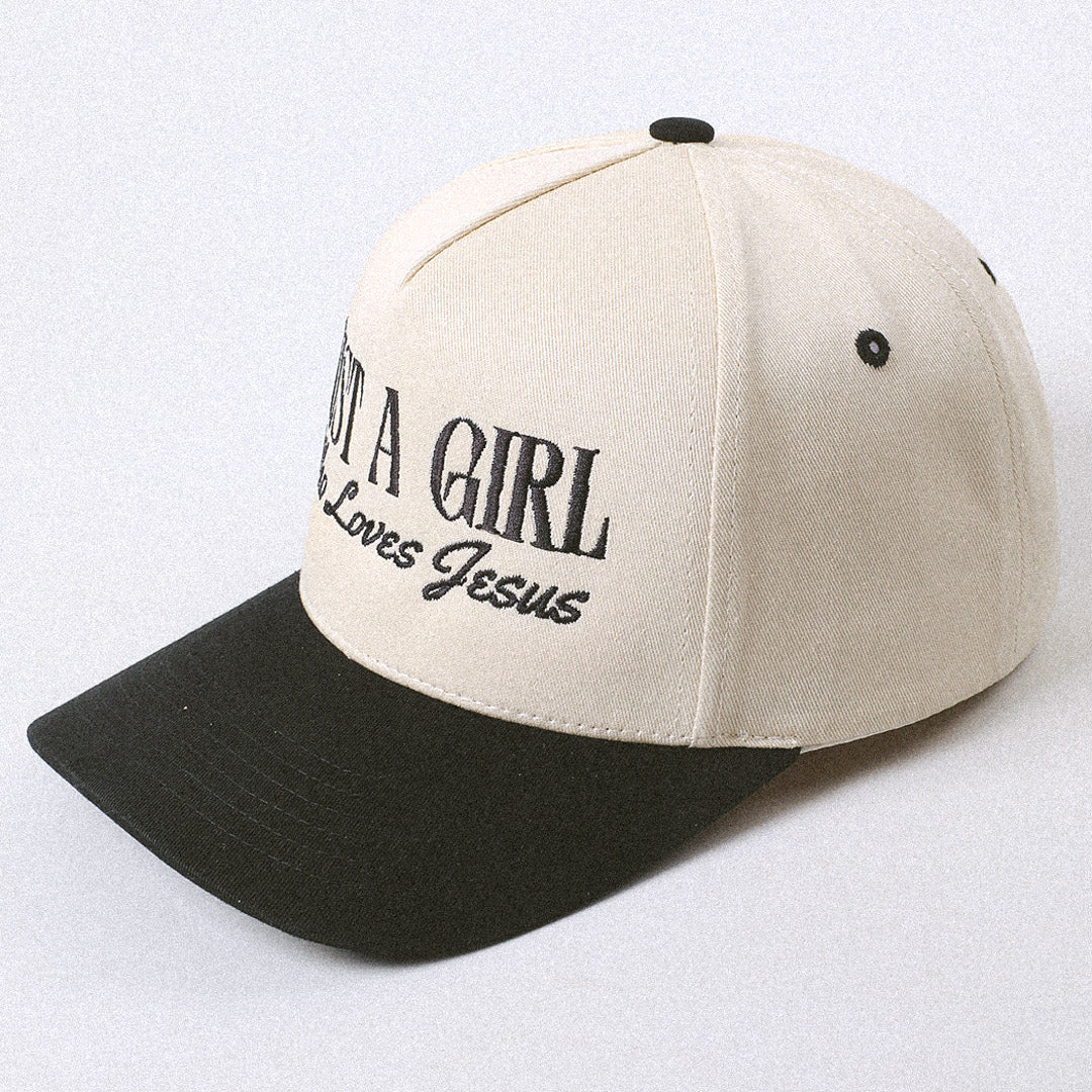 JUST A GIRL WHO LOVES JESUS HAT