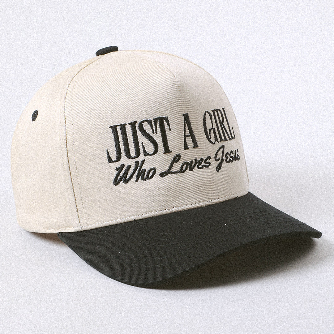 JUST A GIRL WHO LOVES JESUS HAT
