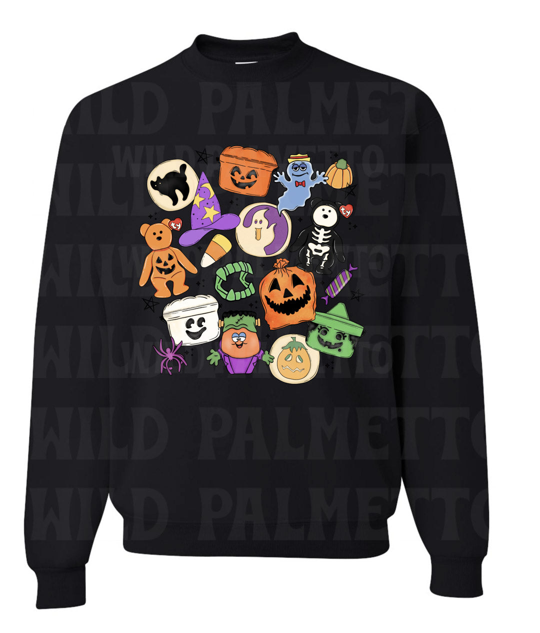90'S HALLOWEEN COLLAGE SWEATSHIRT