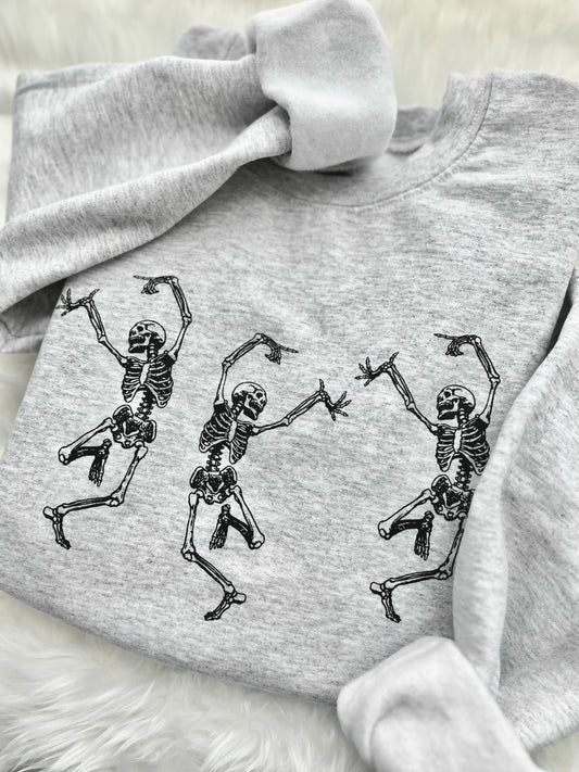 DANCING SKELETONS SWEATSHIRT