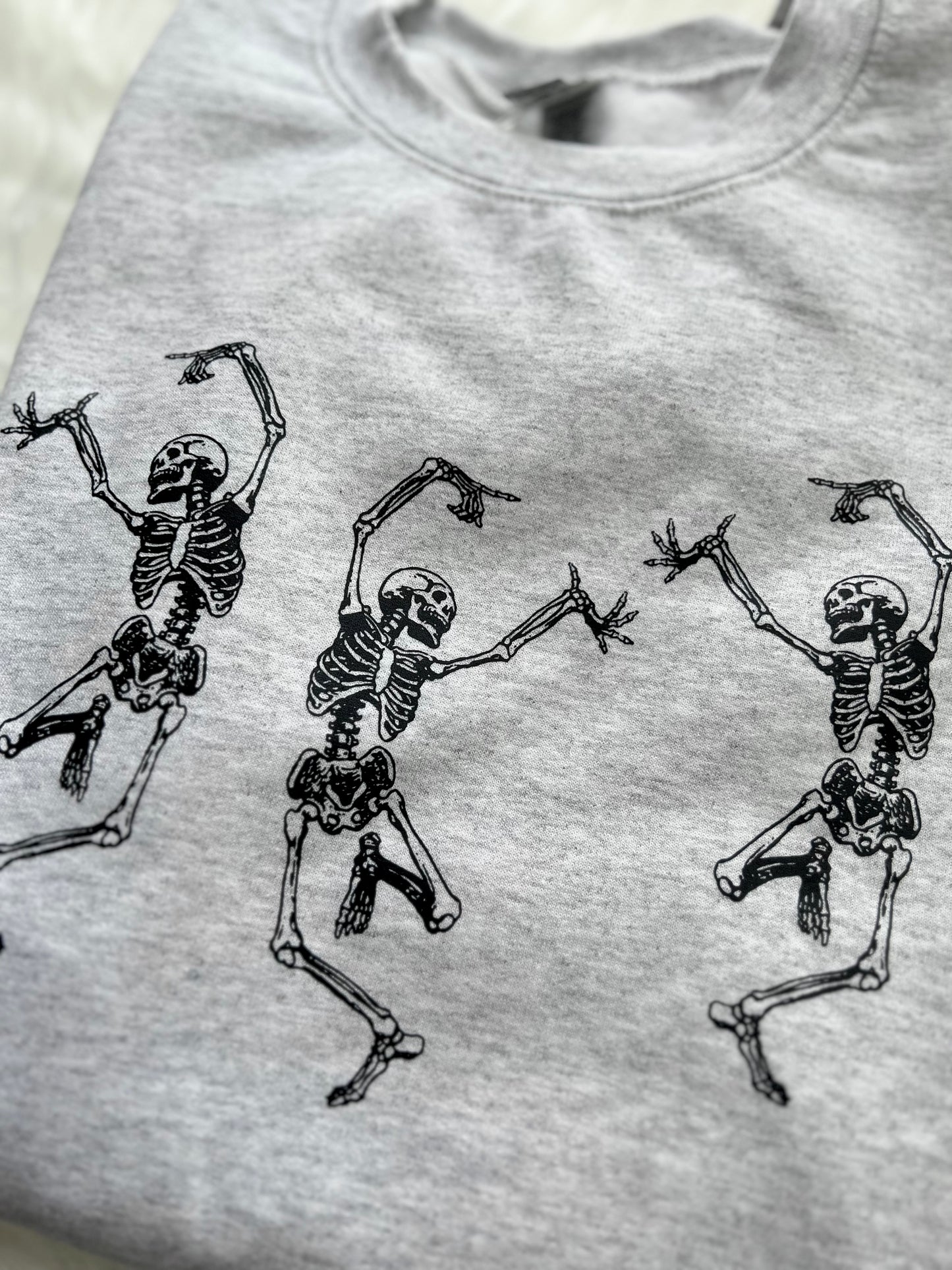 DANCING SKELETONS SWEATSHIRT S | READY TO SHIP