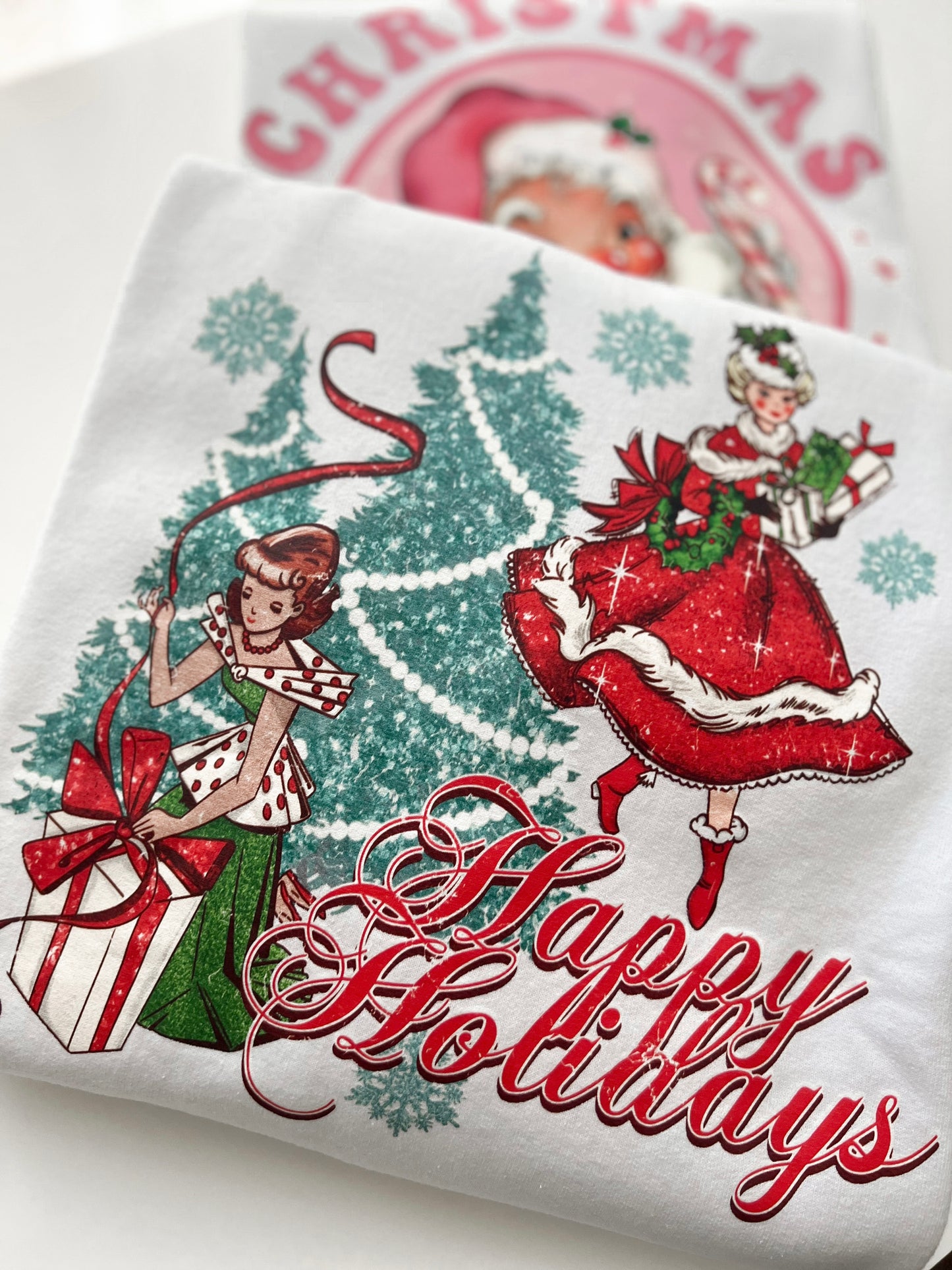 HAPPY HOLIDAYS SWEATSHIRT