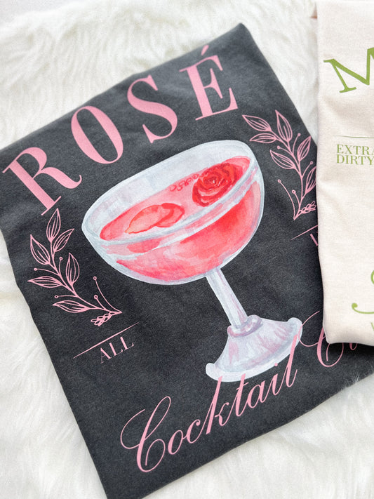 ROSÉ COCKTAIL CLUB TEE