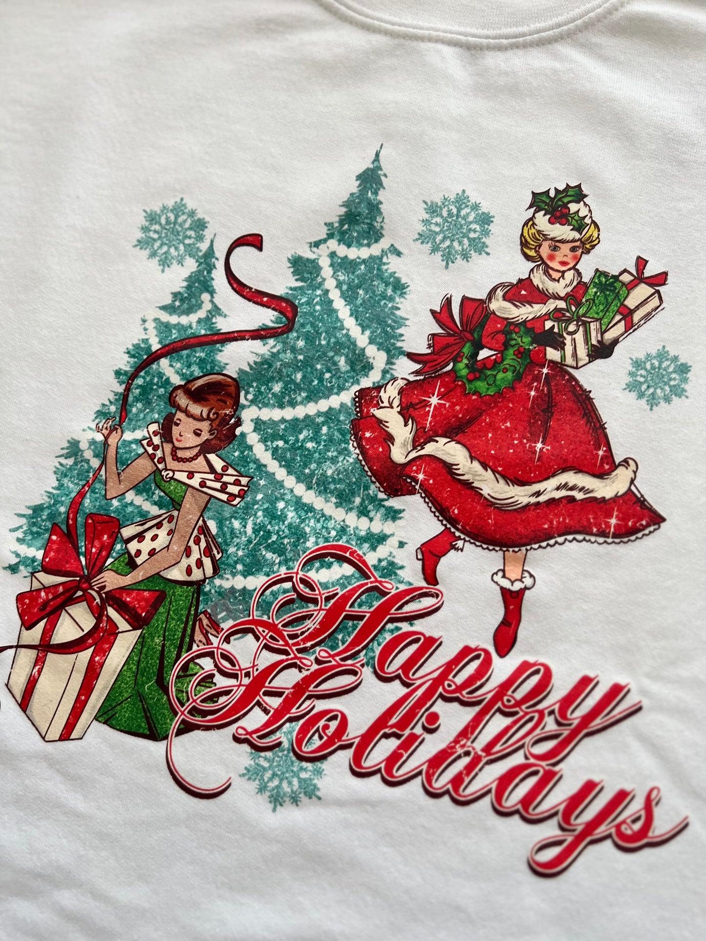 HAPPY HOLIDAYS SWEATSHIRT