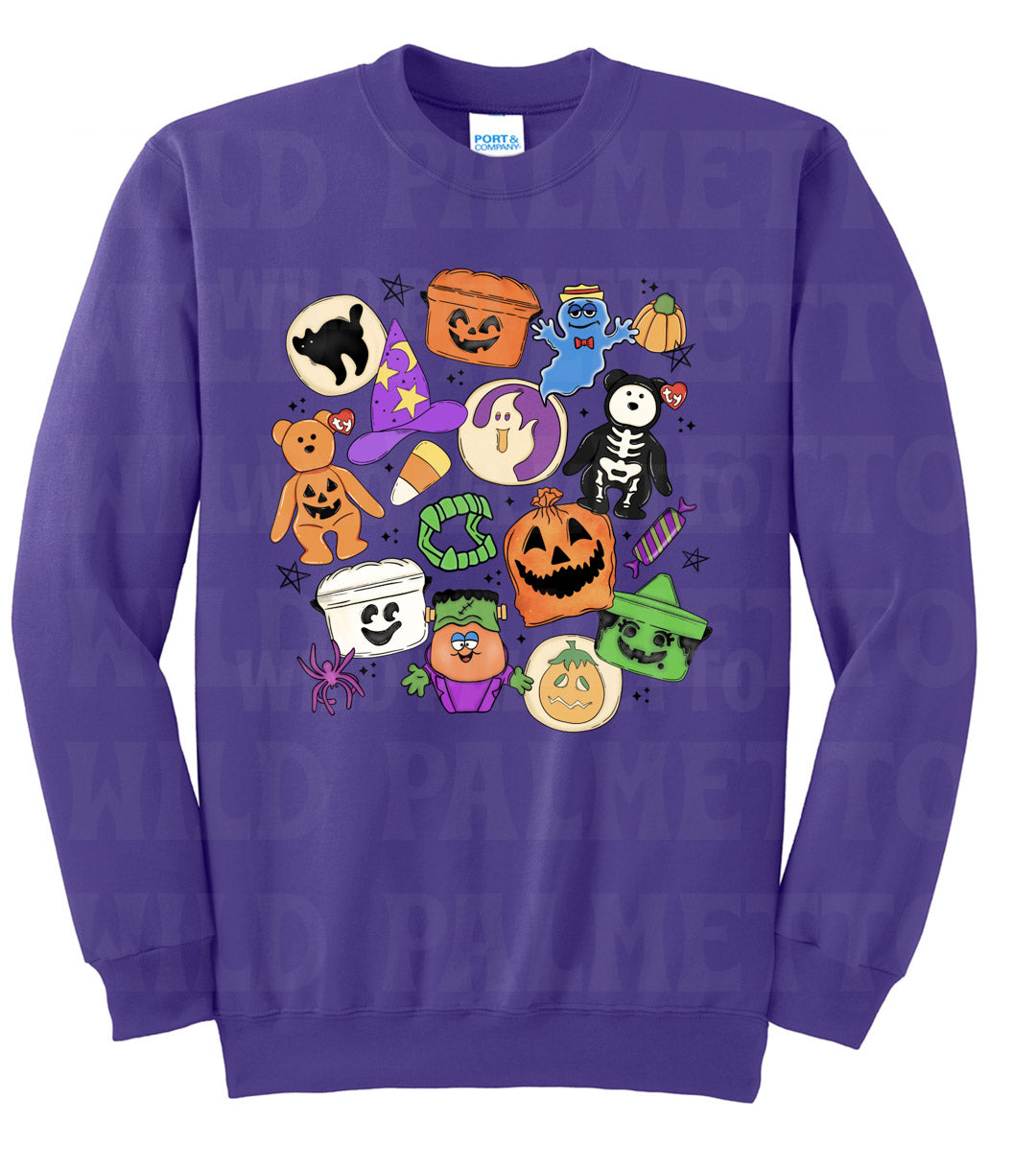 90'S HALLOWEEN COLLAGE SWEATSHIRT
