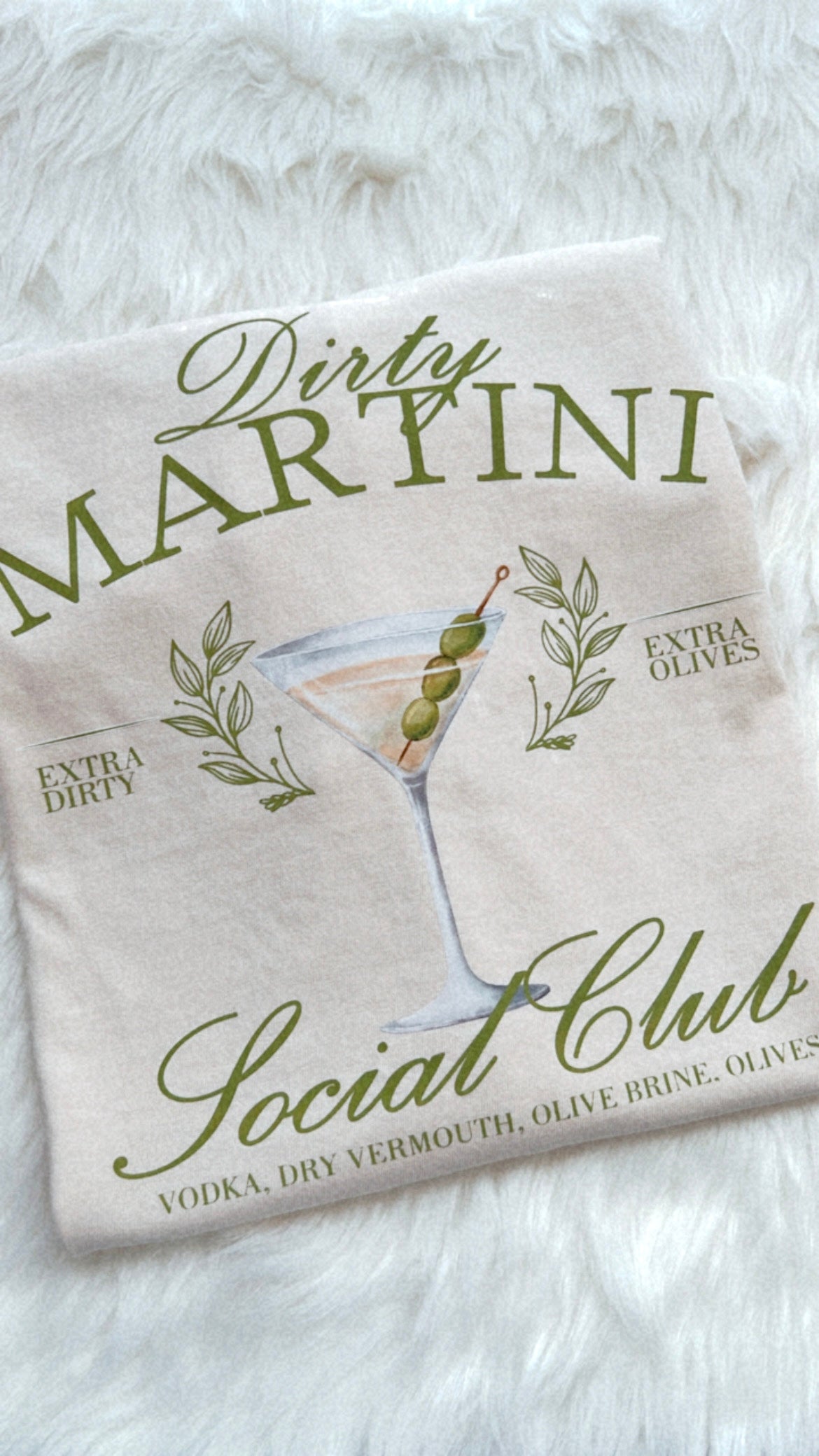 DIRTY MARTINI TEE