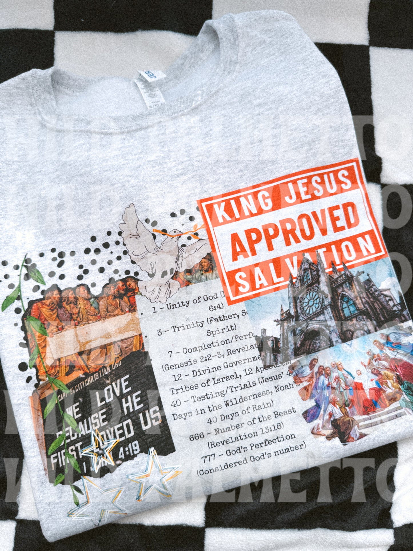 KING JESUS APPROVED SWEATSHIRT XL | READY TO SHIP