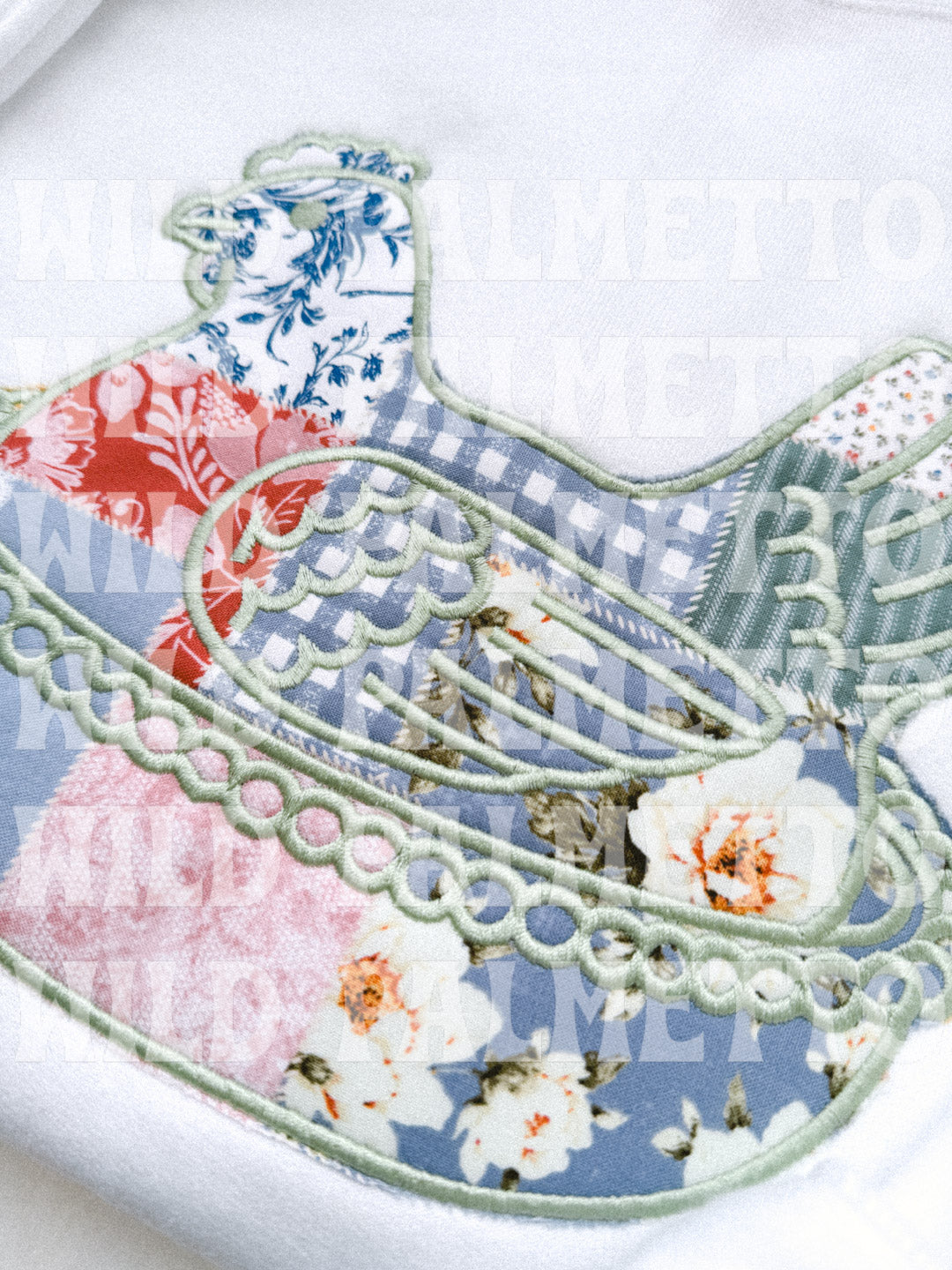 HEN ON NEST EMBROIDERED SWEATSHIRT *CUSTOMIZABLE*