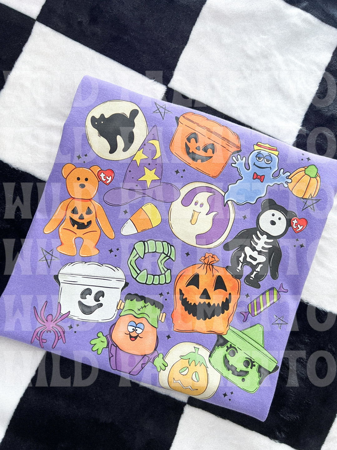 90'S HALLOWEEN COLLAGE TEE