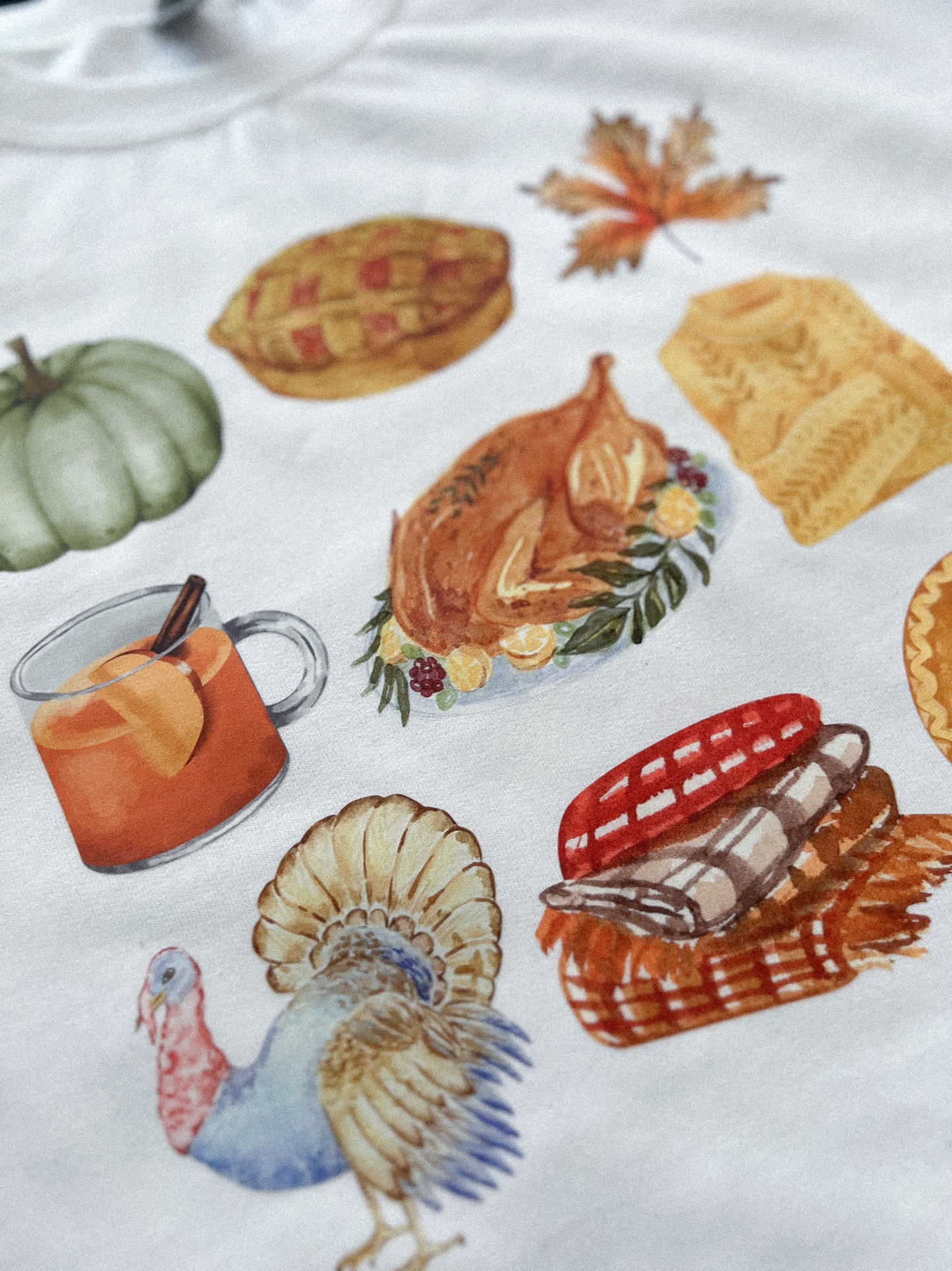 THANKSGIVING COLLAGE SWEATSHIRT