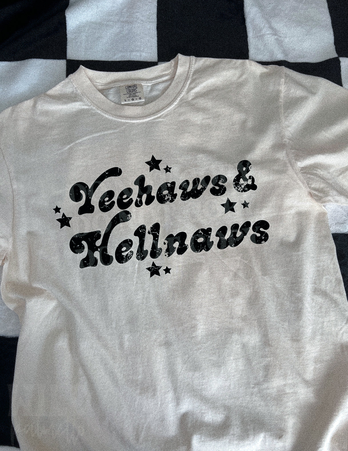 YEEHAWS & HELLNAWS TEE