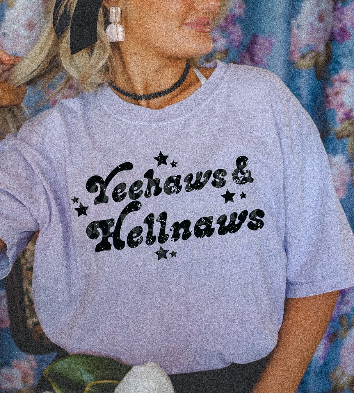 YEEHAWS & HELLNAWS TEE