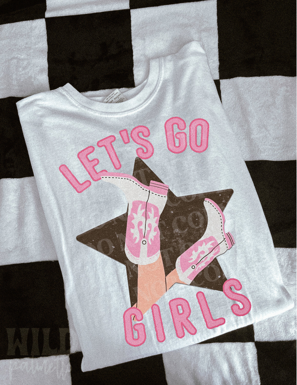 LET'S GO GIRLS TEE