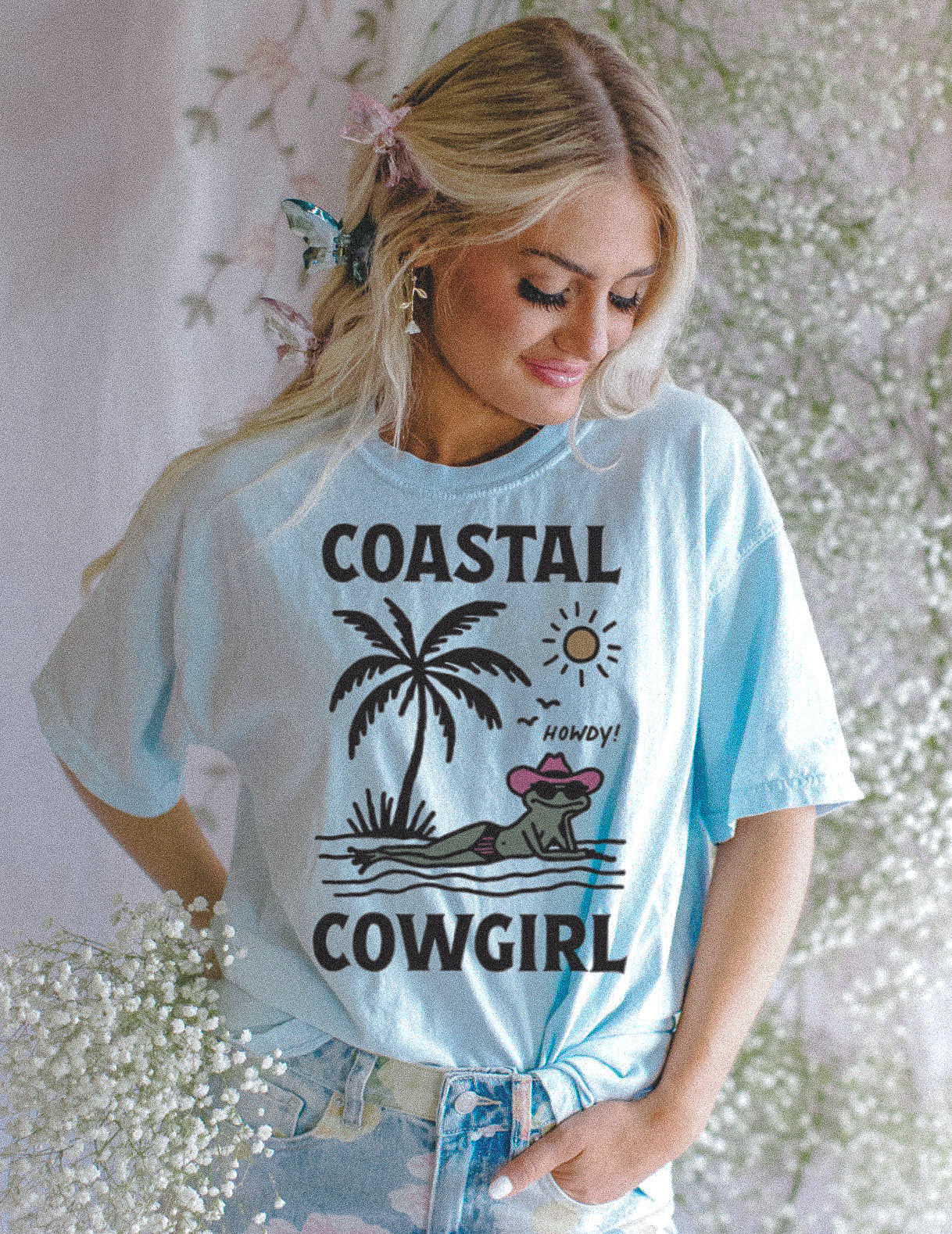 COASTAL COWGIRL TEE