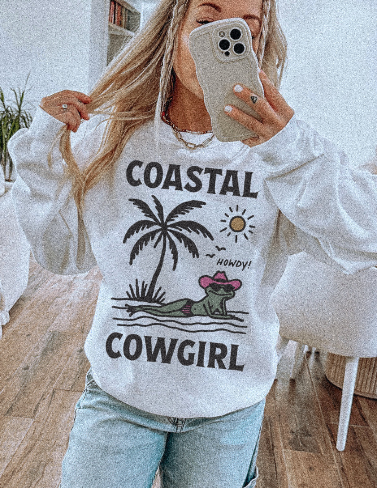 COASTAL COWGIRL SWEATSHIRT