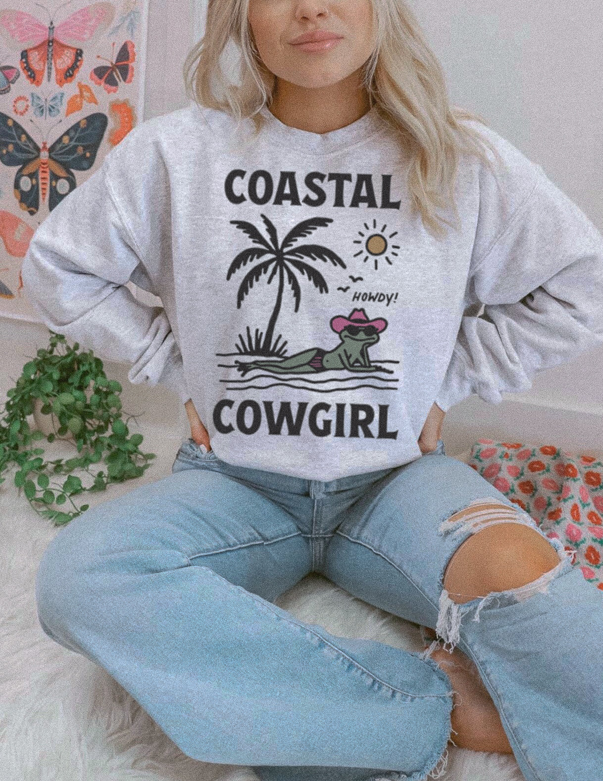 COASTAL COWGIRL SWEATSHIRT