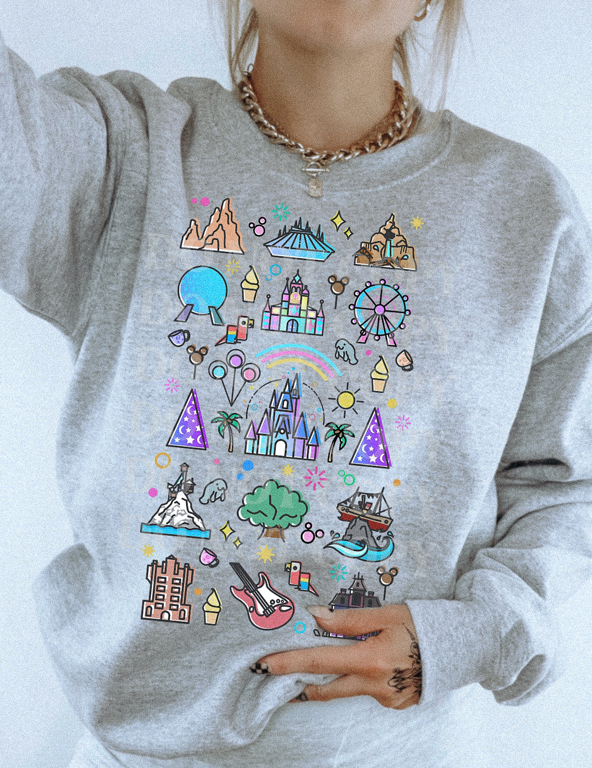 PARKS COLLAGE SWEATSHIRT