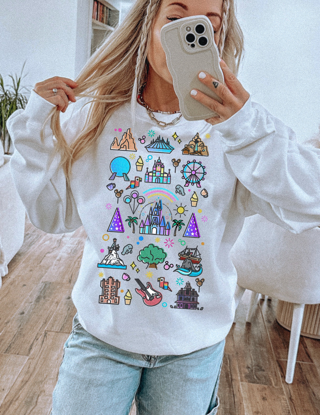 PARKS COLLAGE SWEATSHIRT