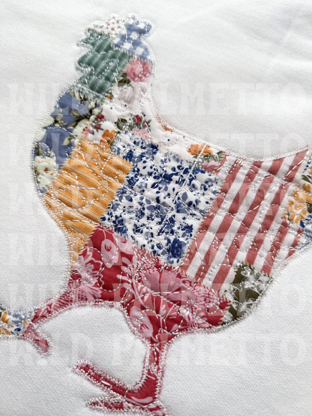 CHICKEN EMBROIDERED SWEATSHIRT *CUSTOMIZABLE*