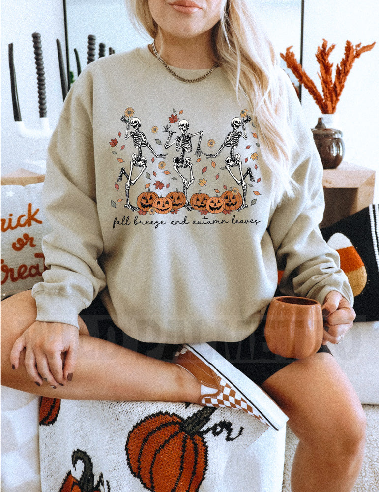 FALL BREEZE SKELLIES SWEATSHIRT