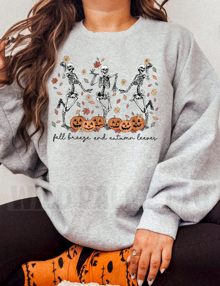 FALL BREEZE SKELLIES SWEATSHIRT