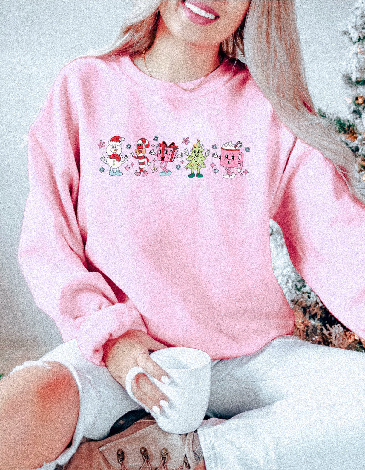 CHRISTMAS CHARACTERS SWEATSHIRT