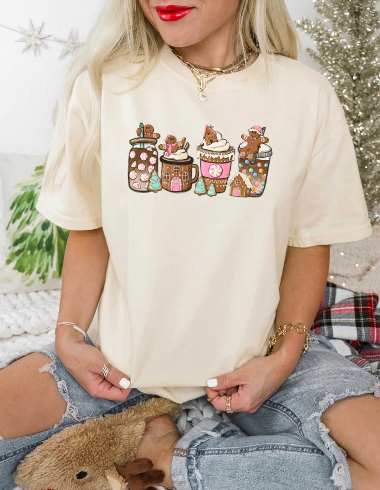 GINGERBREAD COFFEE TEE