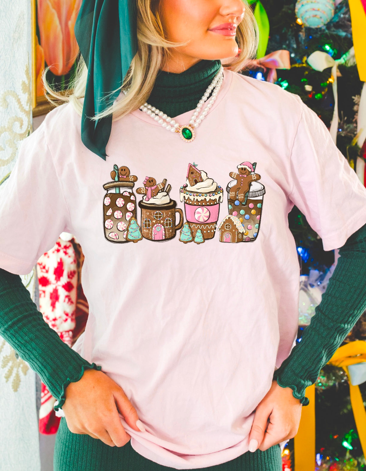 GINGERBREAD COFFEE TEE