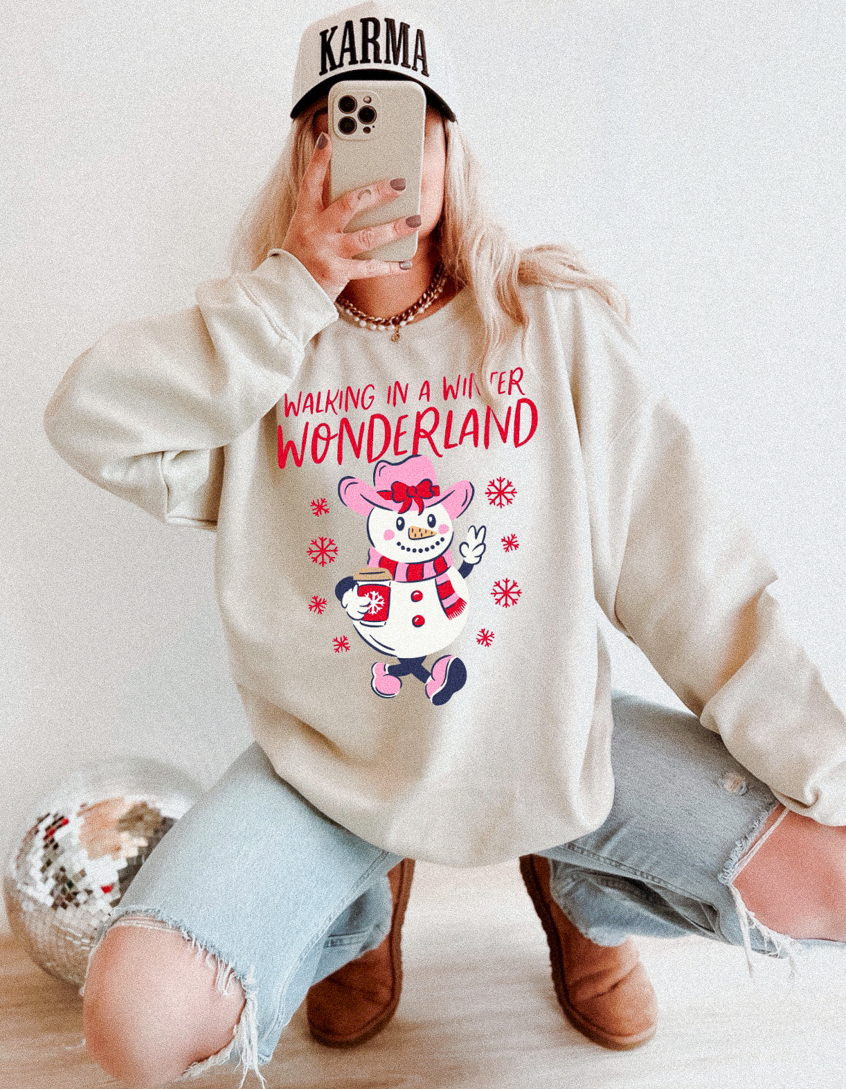 WALKING IN A WINTER WONDERLAND SWEATSHIRT