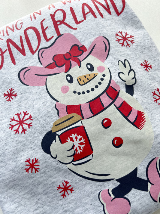 WALKING IN A WINTER WONDERLAND SWEATSHIRT