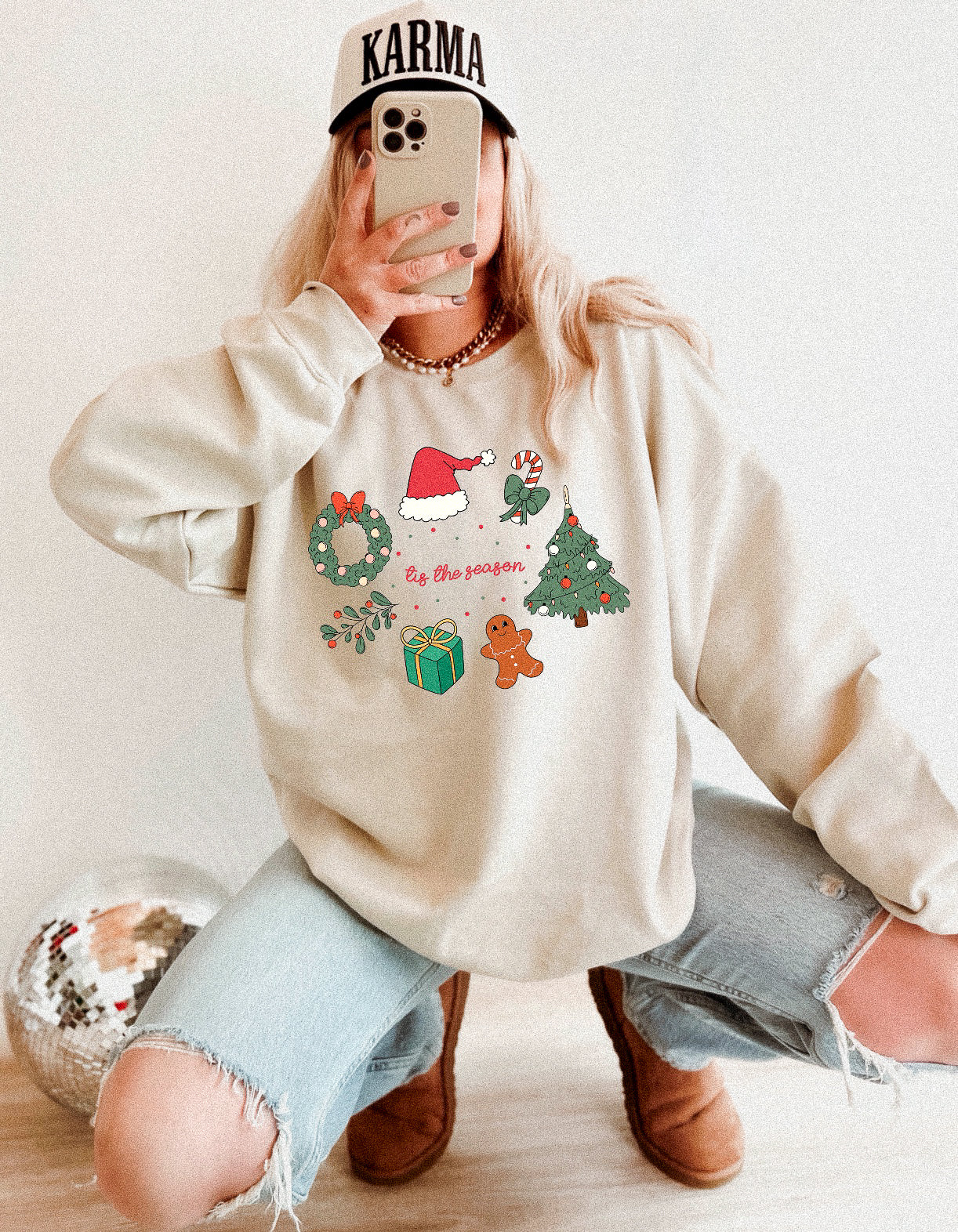 TIS THE SEASON HOLIDAY SWEATSHIRT