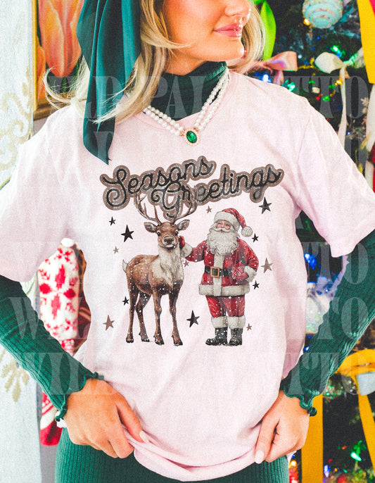 SEASONS GREETINGS TEE