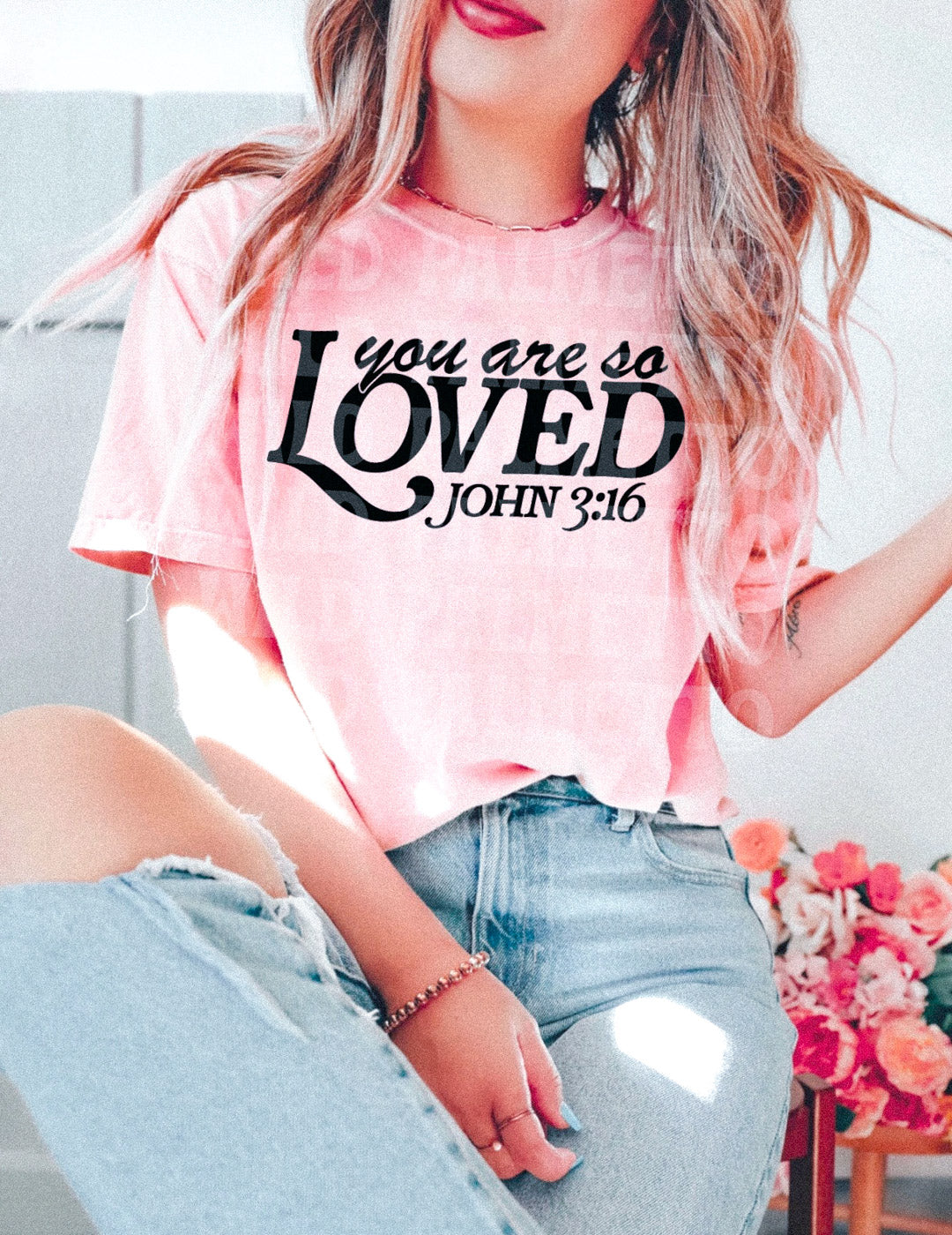 YOU ARE SO LOVED (DARK TEXT) TEE